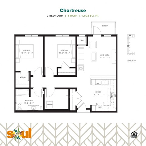a floor plan of a house for rent